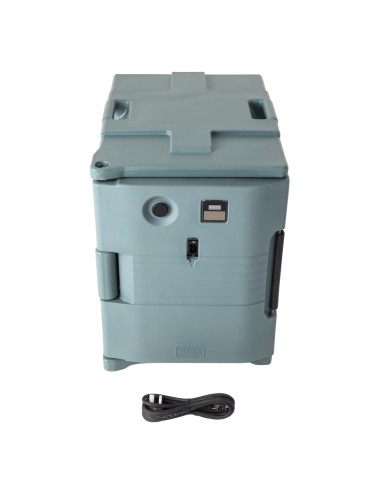 Conteneur isotherme chauffant Cambro Camcart 52L - Bleu