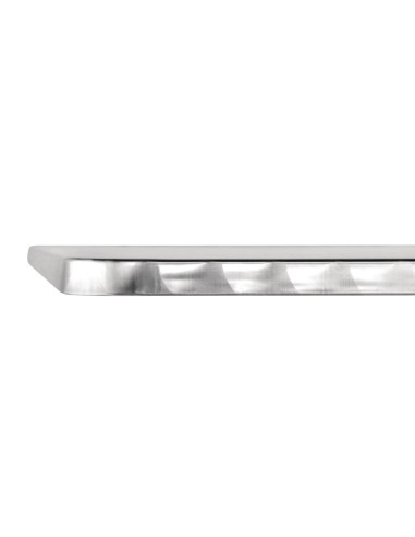 Table bistro carrée Bolero 700mm - inox & aluminium
