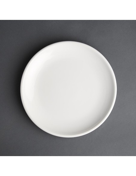 Assiettes plates blanches Olympia Café 205mm - lot de 12