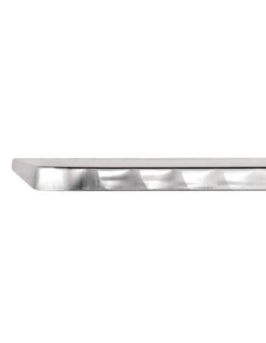 Table inox carrée Bolero 600mm - Plateau basculant