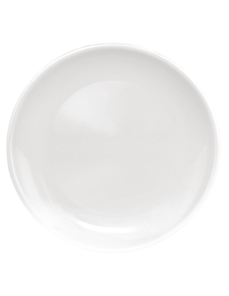 Assiettes plates blanches Olympia Café 205mm - lot de 12