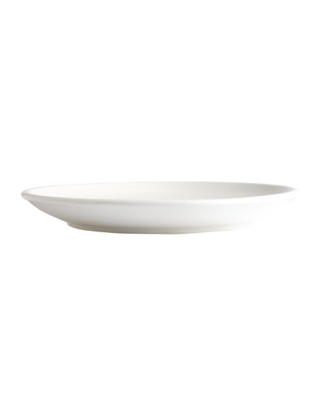 Assiettes plates blanches Olympia Café 205mm - lot de 12
