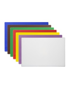 Ensemble 7 planches découper antibactériennes Hygiplas 10mm