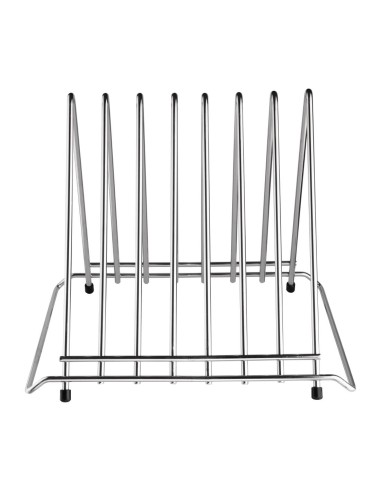 Support professionnel pour planches à découper Hygiplas 7 fentes