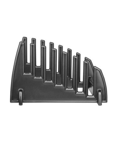 Support pour planches à découper Hygiplas - 7 fentes noir