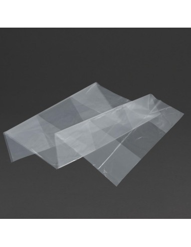 Sacs poubelle recyclés transparents Jantex 90L - Lot de 200