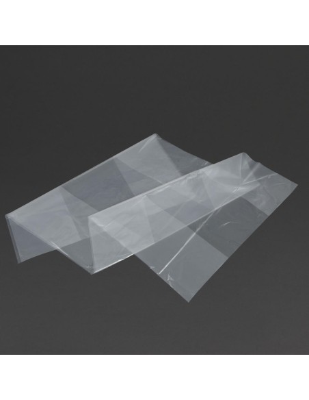 Sacs poubelle recyclés transparents Jantex 90L - Lot de 200