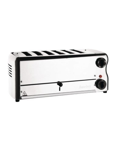 Grille-pain 6 fentes Rowlett Esprit chromé - 2600W