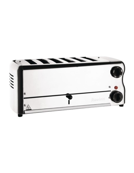 Grille-pain 6 fentes Rowlett Esprit chromé - 2600W