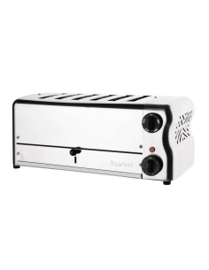 Grille-pain 6 fentes Rowlett Esprit chromé - 2600W 2