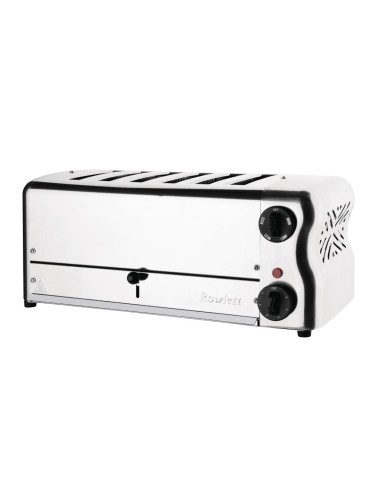 Grille-pain 6 fentes Rowlett Esprit chromé - 2600W
