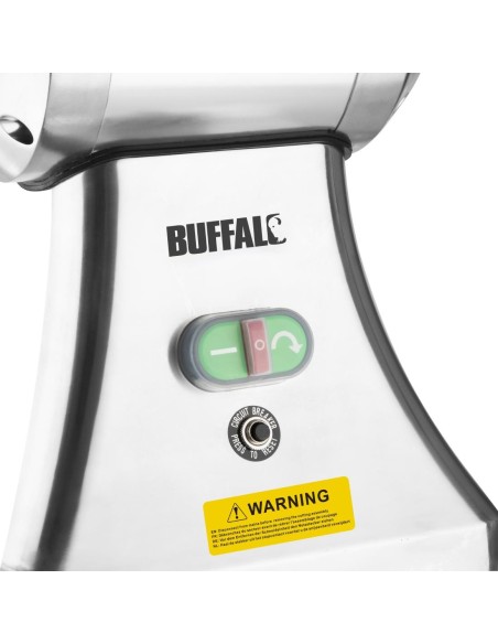 Hachoir à viande professionnel Buffalo #12 - 550W, 130 kg/h