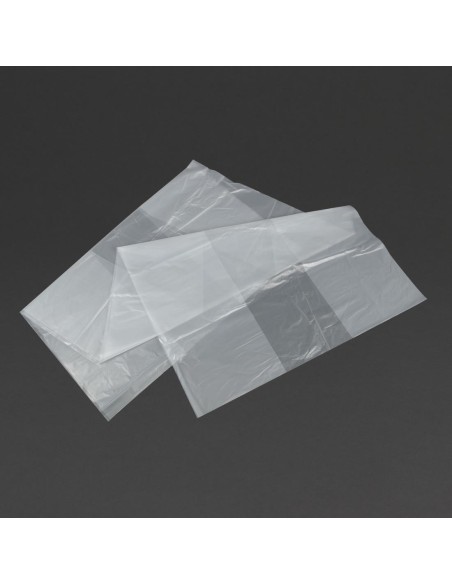 Sacs poubelle recyclés transparents Jantex 120L - lot de 100