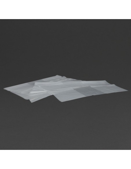 Sacs poubelle recyclés transparents Jantex 120L - lot de 100