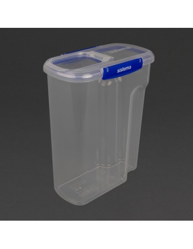 Boîte à céréales Sistema Klip It Plus 4,2L - Stockage pratique