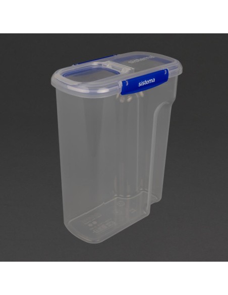 Boîte à céréales Sistema Klip It Plus 4,2L - Stockage pratique