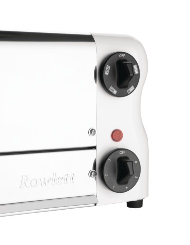 Grille-pain 6 fentes Rowlett Esprit blanc - Design & performance