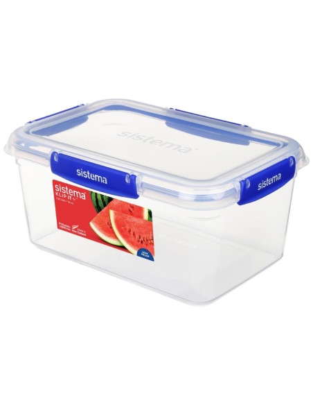 Boîte alimentaire Sistema Klip It Plus 3,35 L - Sans BPA