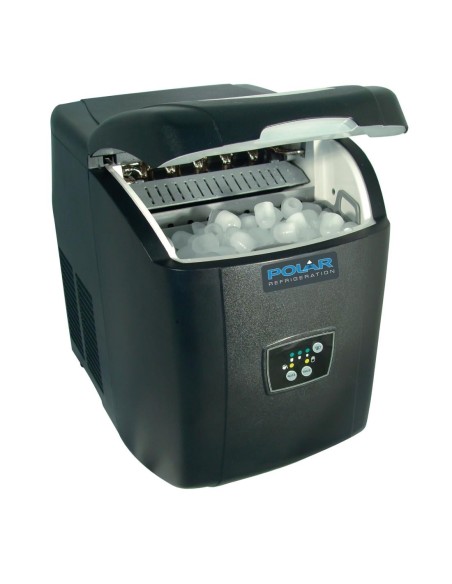 Machine à glaçons de comptoir Polar Série C 11kg - Noir
