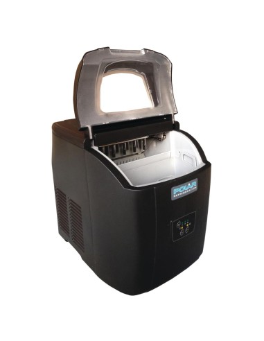 Machine à glaçons de comptoir Polar Série C 11kg - Noir
