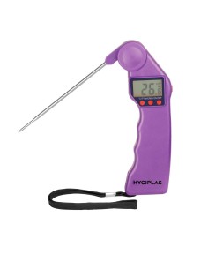 Thermomètre Hygiplas Easytemp violet - Précis et robuste