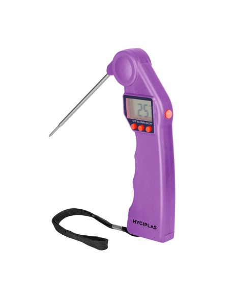 Thermomètre Hygiplas Easytemp violet - Précis et robuste