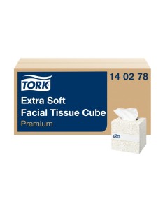 Boîtes cubes de mouchoirs extra doux 2 plis Tork Premium