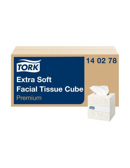 Boîtes cubes de mouchoirs extra doux 2 plis Tork Premium