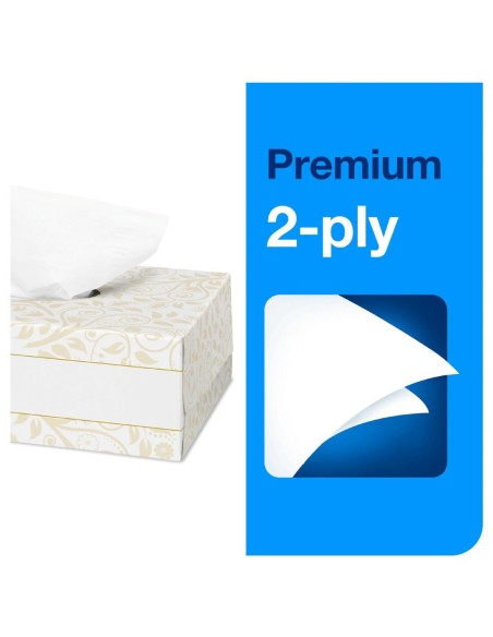 Boîtes Tork Premium 2 plis 30x100 - 30 boîtes de 100 mouchoirs