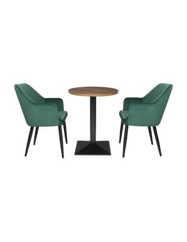 Table ronde Bolero Complete 600mm - 750x600 mm, 125kg