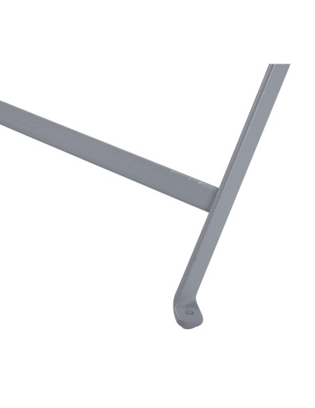 Table de terrasse pliable Bolero gris 1100x700 mm