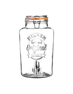 Distributeur de boissons Kilner 5 L - Couvercle à clip