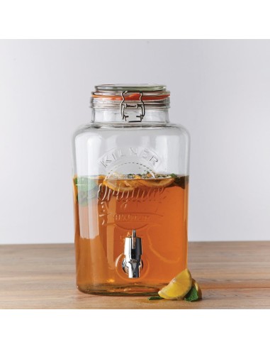 Distributeur de boissons Kilner 5 L - Couvercle à clip