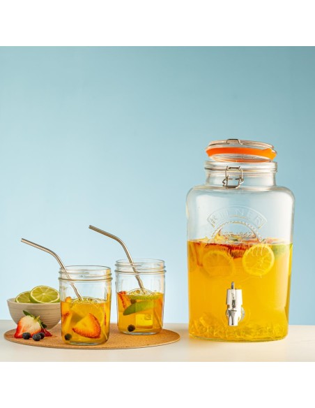 Distributeur de boissons Kilner 5 L - Couvercle à clip