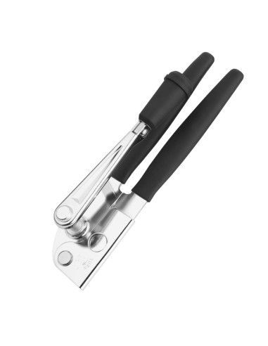 Ouvre-boîte manivelle Vogue - 22 cm - Noir