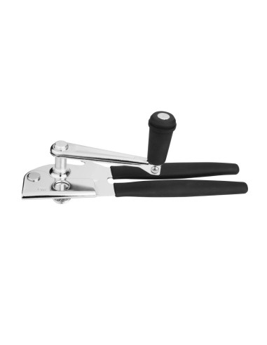 Ouvre-boîte manivelle Vogue - 22 cm - Noir