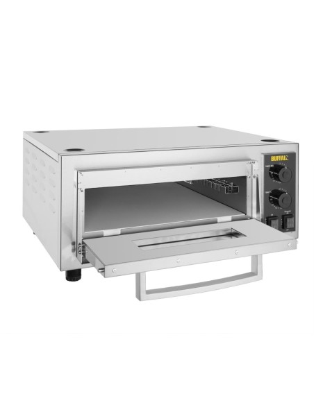 Four à pizza Buffalo 400mm - 2,4 kW - inox