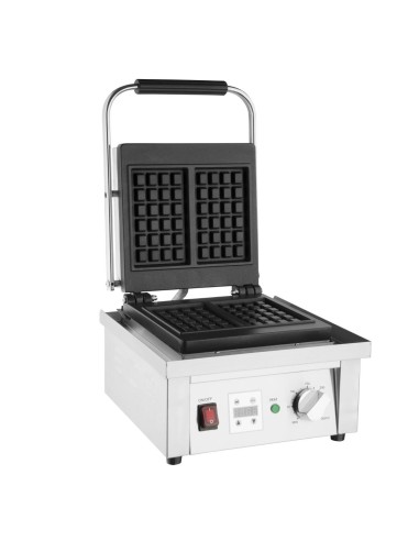 Gaufrier professionnel Buffalo 60 gaufres/heure - inox