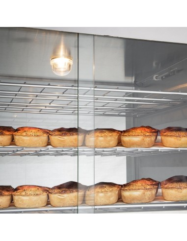Vitrine chauffante économique Buffalo 60 tartes