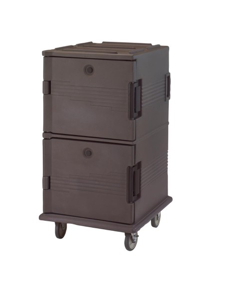 Chariot isotherme Cambro Ultra Camcart UPC1600 granite - 16 GN 1/1