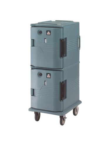Chariot isotherme Cambro Ultra Camcart UPCH8002401 - bleu ardoise