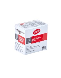 Étiquettes biodégradables Cambro Storesafe 24x250 - 3x5 cm