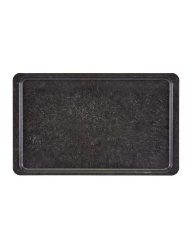 Plateau lisse polyester Cambro 530x325 mm anthracite