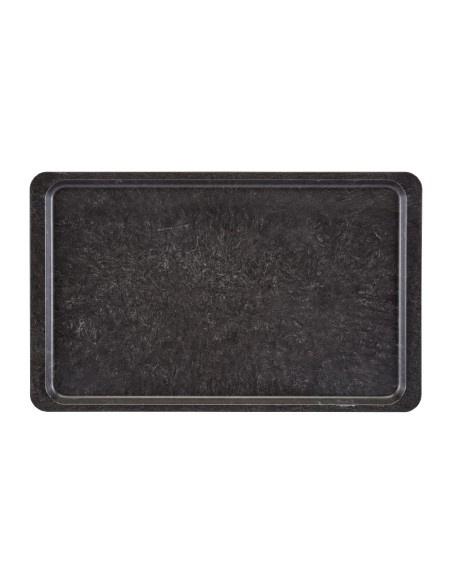 Plateau lisse polyester Cambro 530x325 mm anthracite