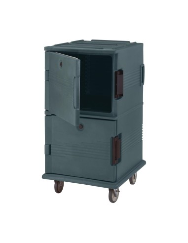 Chariot isotherme Cambro Ultra Camcart UPC1600 gris - 16 GN 1/1