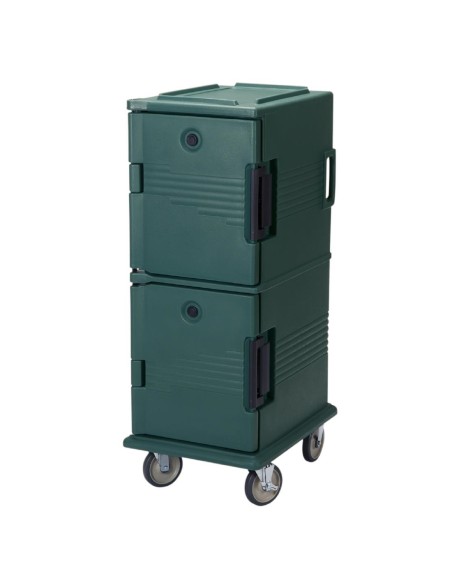 Chariot isotherme Cambro Ultra Camcart UPC800 - gris vert