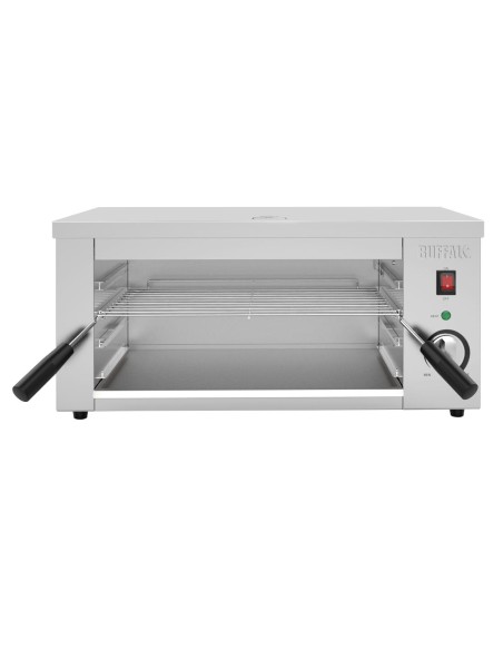 Gril salamandre Buffalo 3 kW inox - 2 en 1