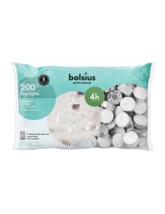 Bougies chauffe-plat Bolsius 4h - lot de 200 2