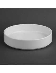 Ramequins empilables Olympia Whiteware 215mm - Lot de 4 2
