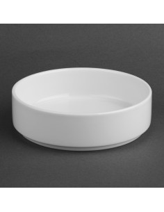 Ramequins empilables Olympia Whiteware 152mm - Lot de 6 2